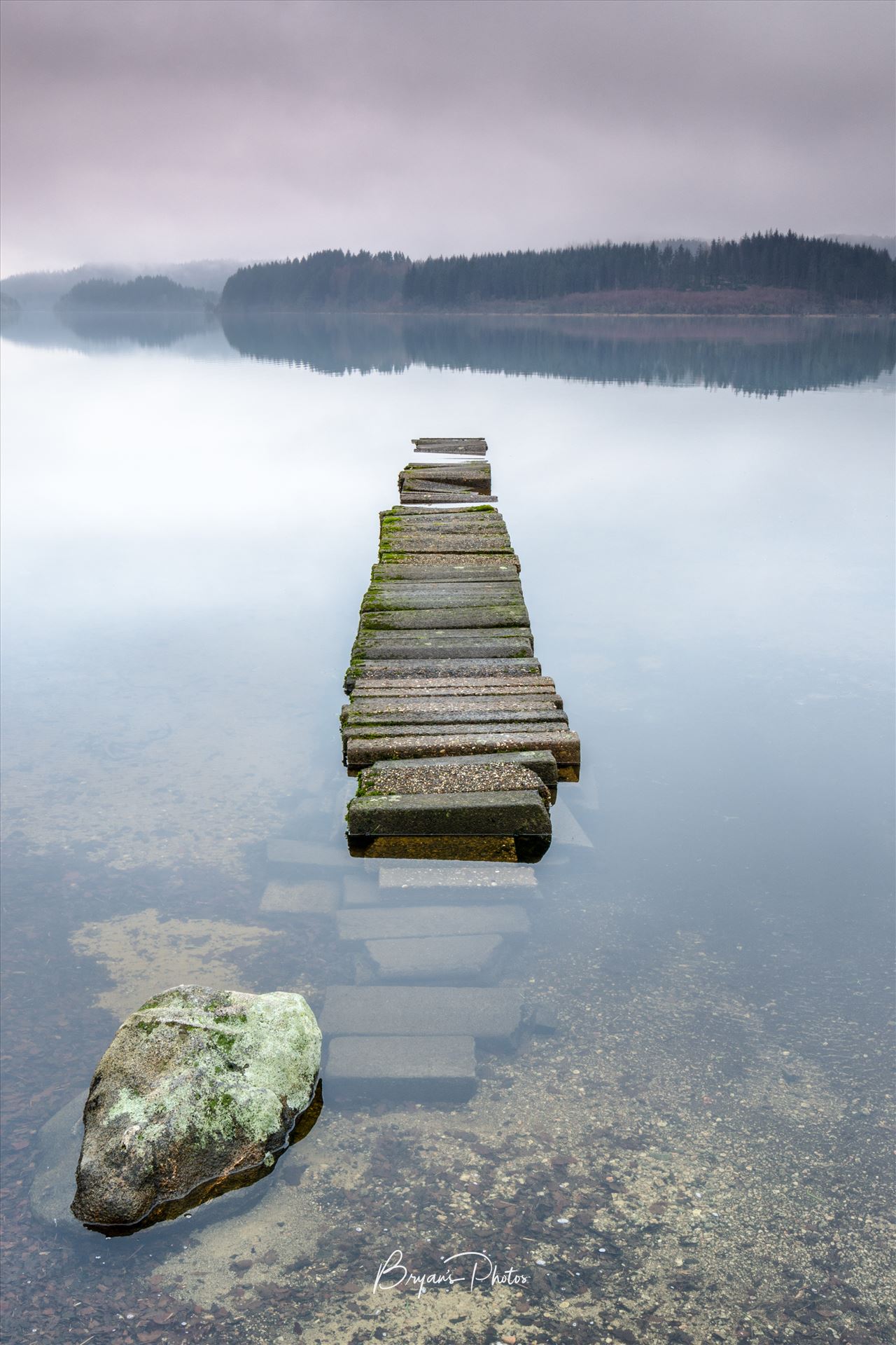 Loch Ard View - A colour photograph of Loch Ard taken from Kinlochard by Bryans Photos