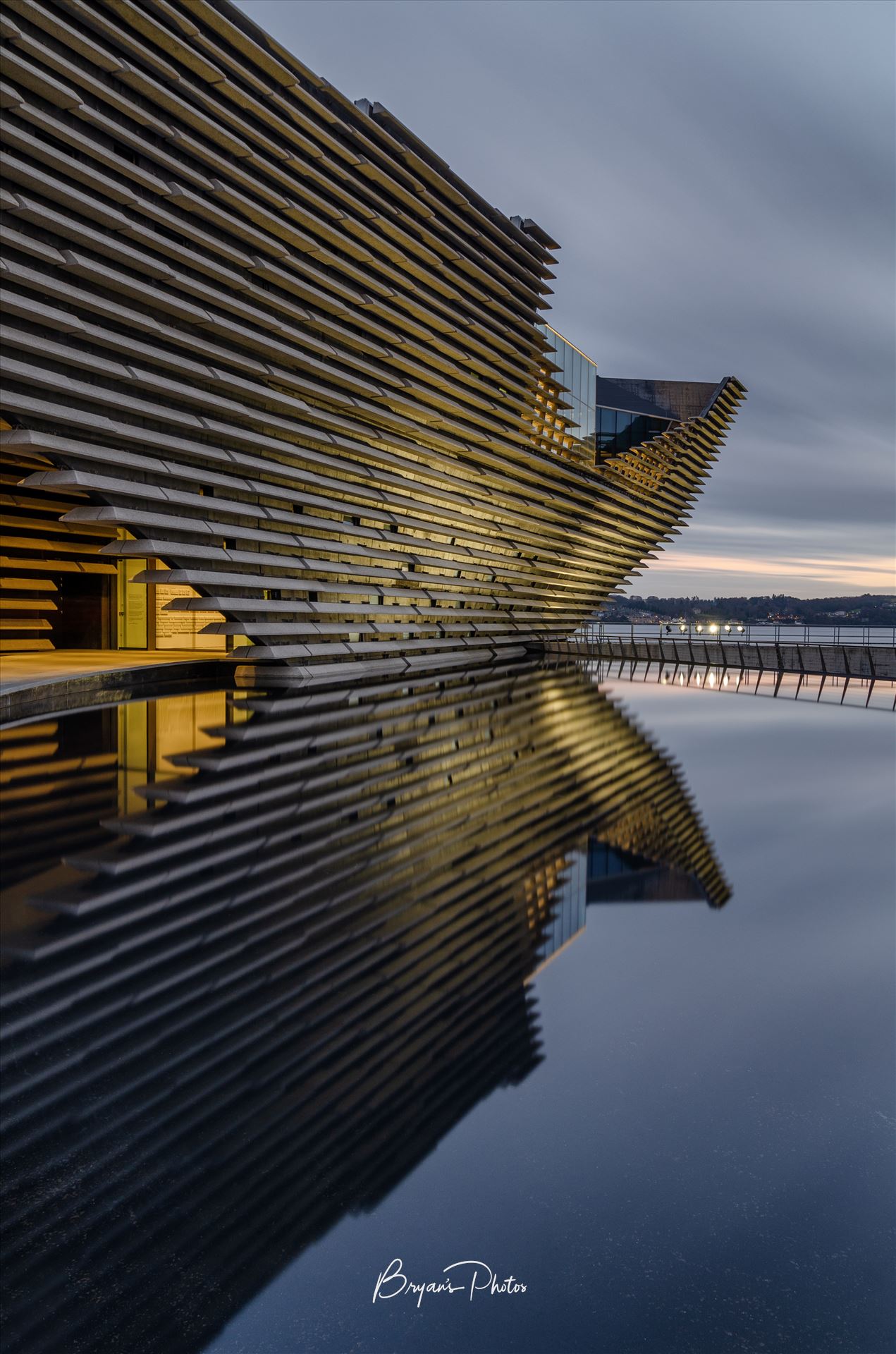 V&A Portrait - A portrait Photograph of the V&A design museum Dundee. by Bryans Photos