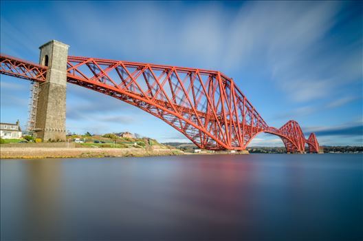 The Bridge form North Queensferry - A long exposure photograph of the iconic Forth Rail Bridge taken from North Queensferry.